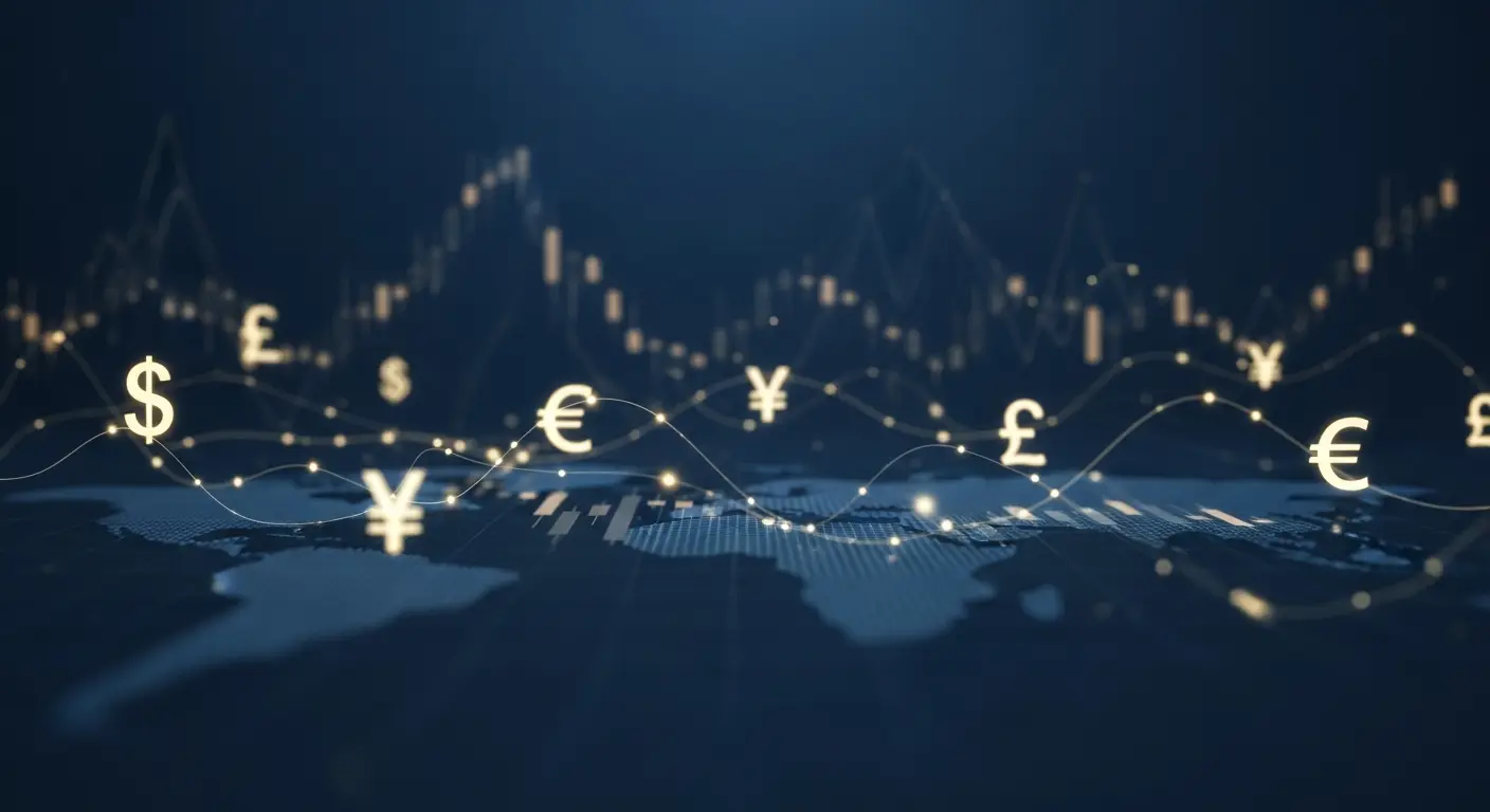 Global currency exchange symbols